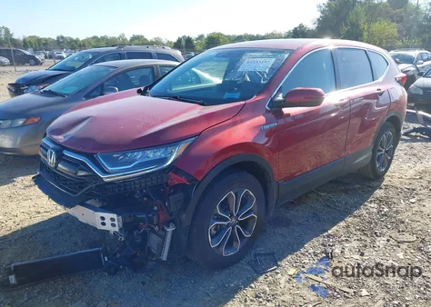 2022 Honda Cr-V Hybrid Ex-L из США, поврежденный, VIN 5J6RT6H81NL030507